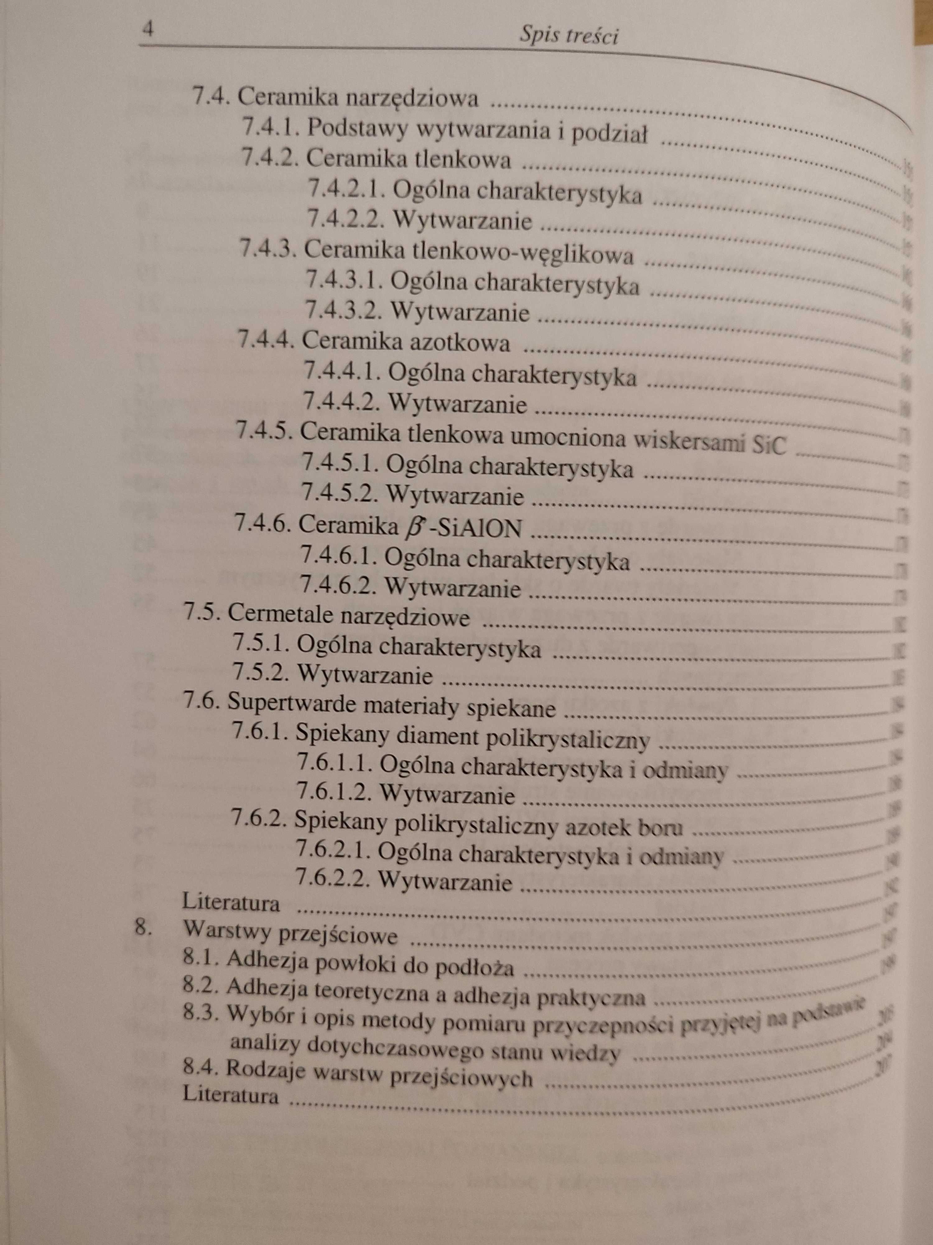 Kupczyk M.: Inżynieria powierzchni. Narzędzia skrawające