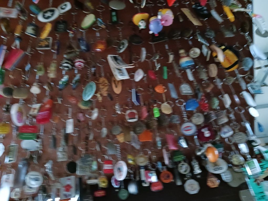Coleção de 350 porta chaves