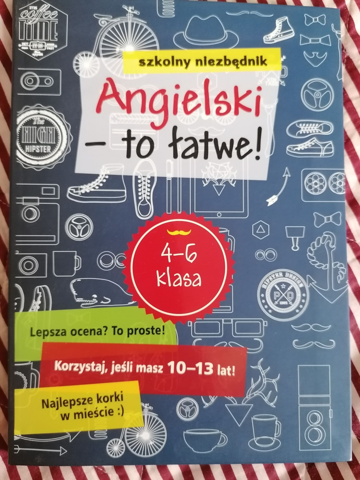 Książka - Angielski to łatwe, klasa 4-6 niezbędnik szkolny