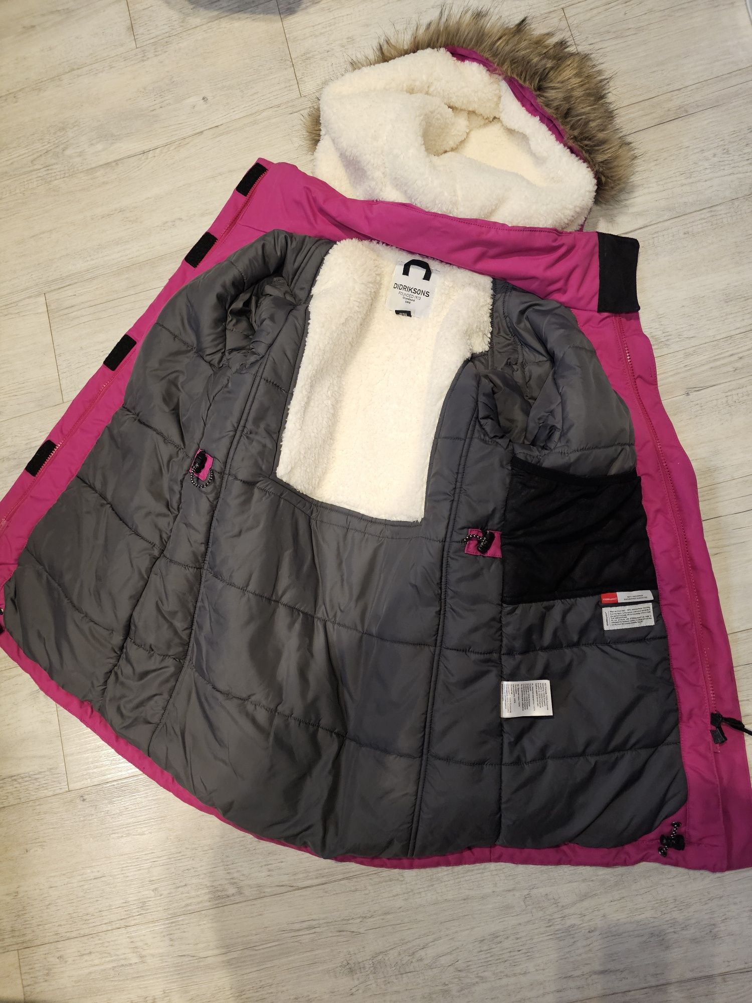 Dziecięca kurtka zimowa / parka / narciarska  Didriksons rozmiar 150