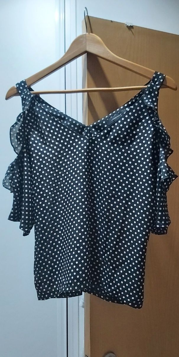 Blusa/Body decote em V