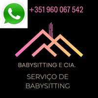 Serviços de de babysitting