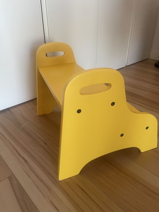 Escadote 2 degraus para criança