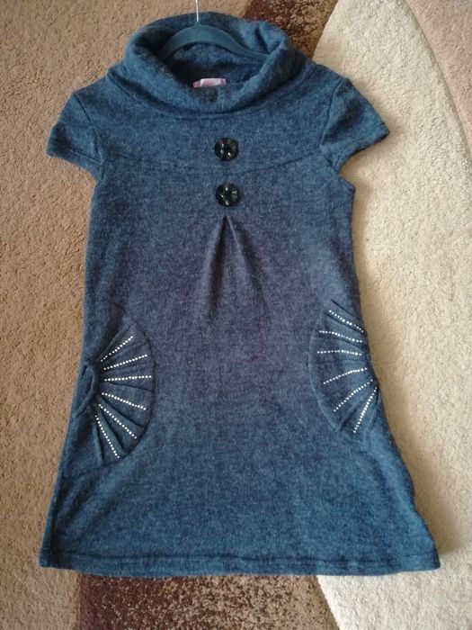 Dzianinowa tunika, sukienka rozm. S-M.