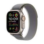 Zegarek Apple Watch Ultra 2 Titanium/Green/Grey Trail Loop MRF43WB/A