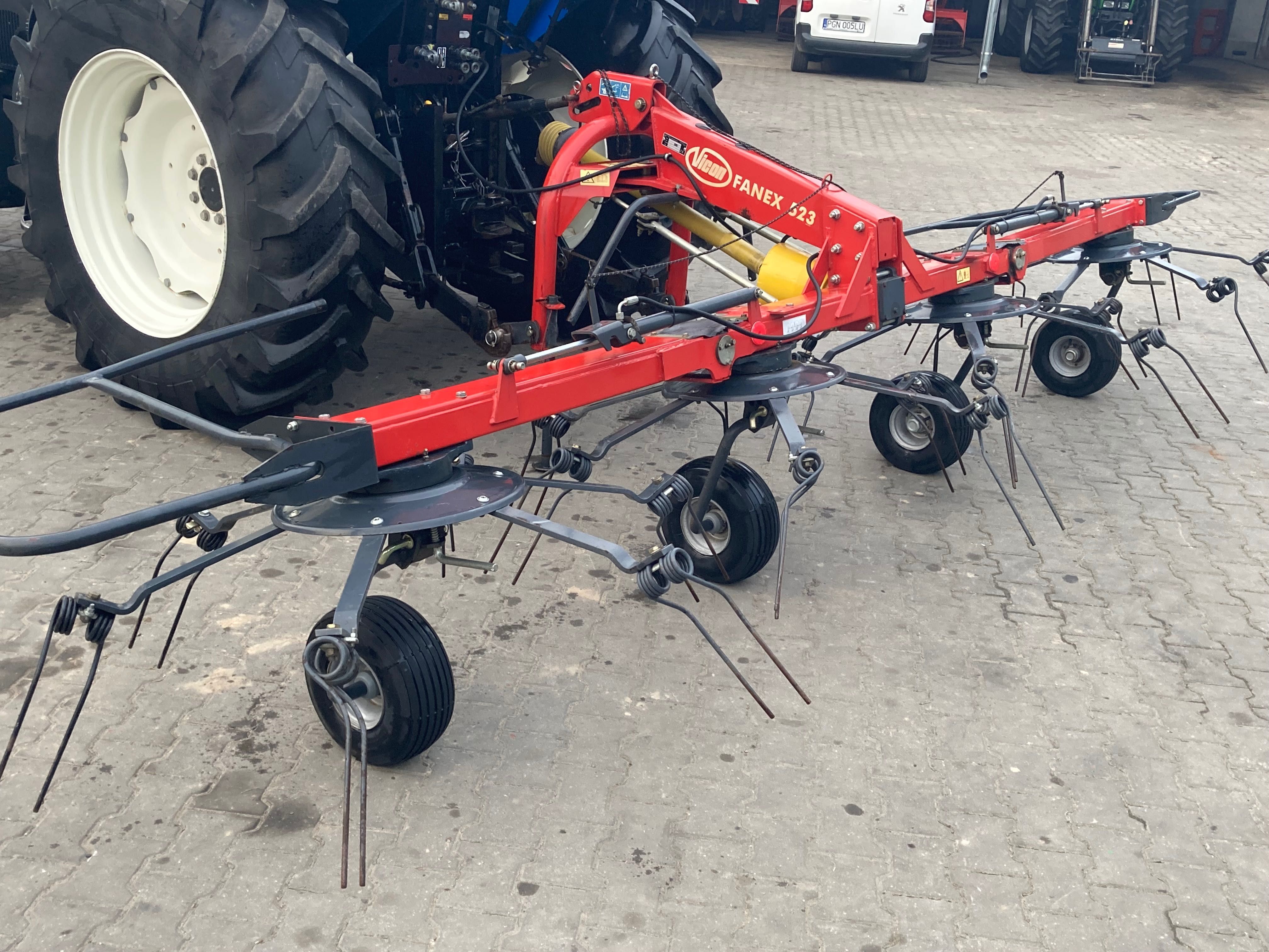 Przetrząsarka Vicon Fanex 523 ( Krone, Claas) Jak nowa!!!