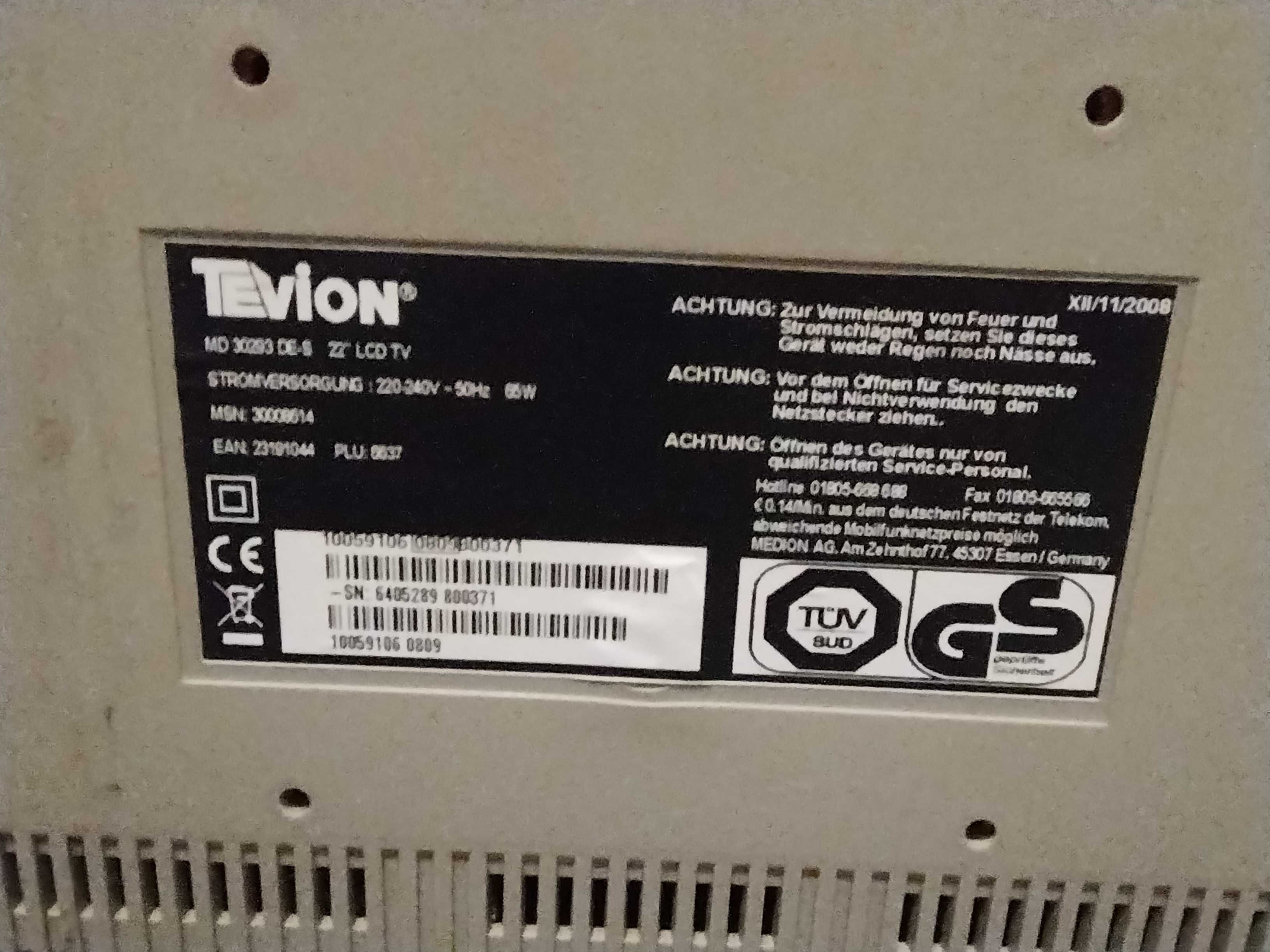 TV 22cale z funkcją monitora - wejście HDMI