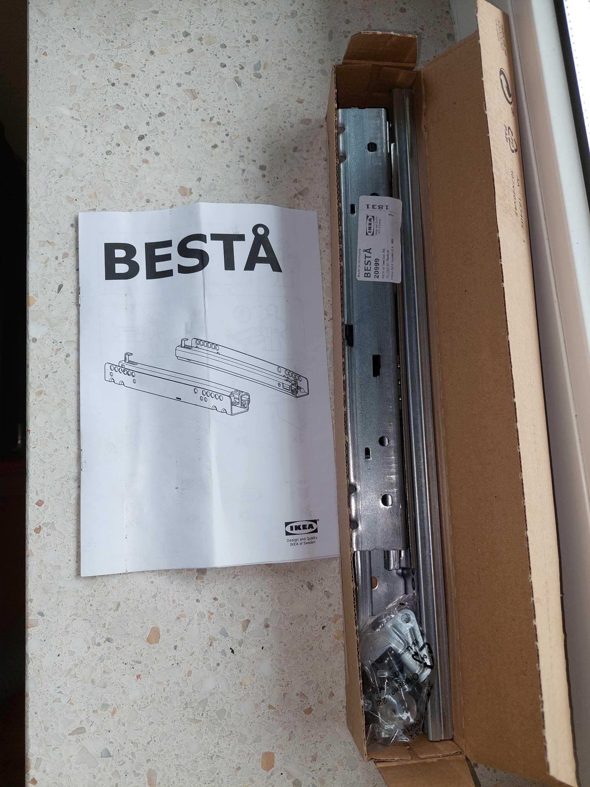 IKEA Besta prowadnice szuflady