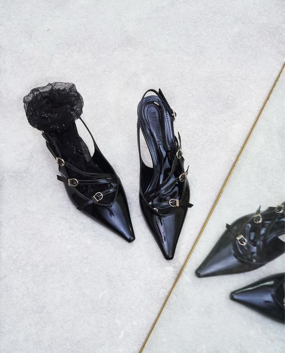 Якісні та стильні туфлі слінгбеки, 36 розмір