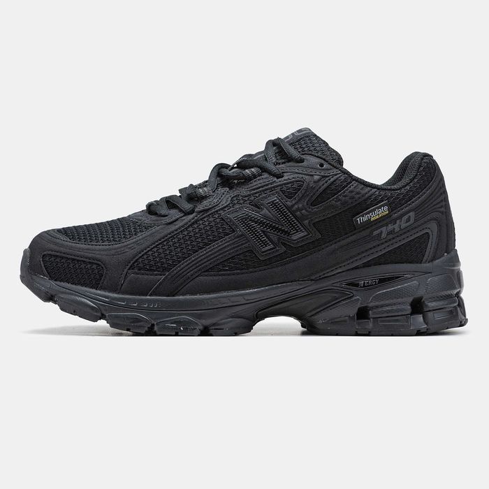 Кросівки New Balance 740 Gore-Tex Thinsulate All Black premium