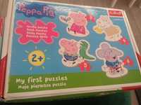 Puzzle Świnka Peppa Bing  2+