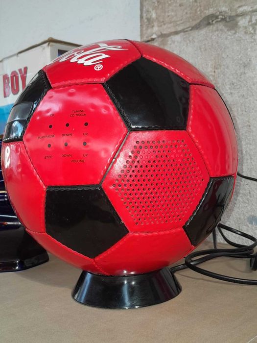 Rádio /CD da coca-cola vermelho