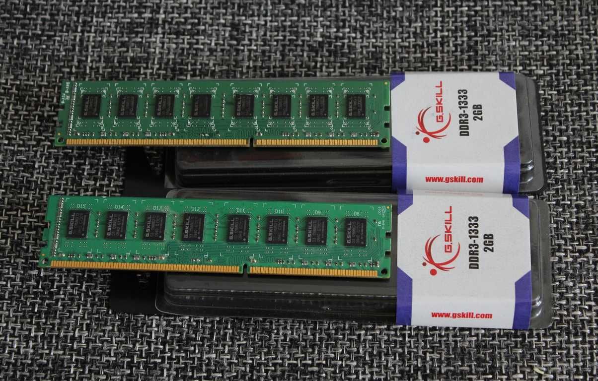 Оперативна память G.SKILL 2x2Gb (4Gb) 1333 DDR3