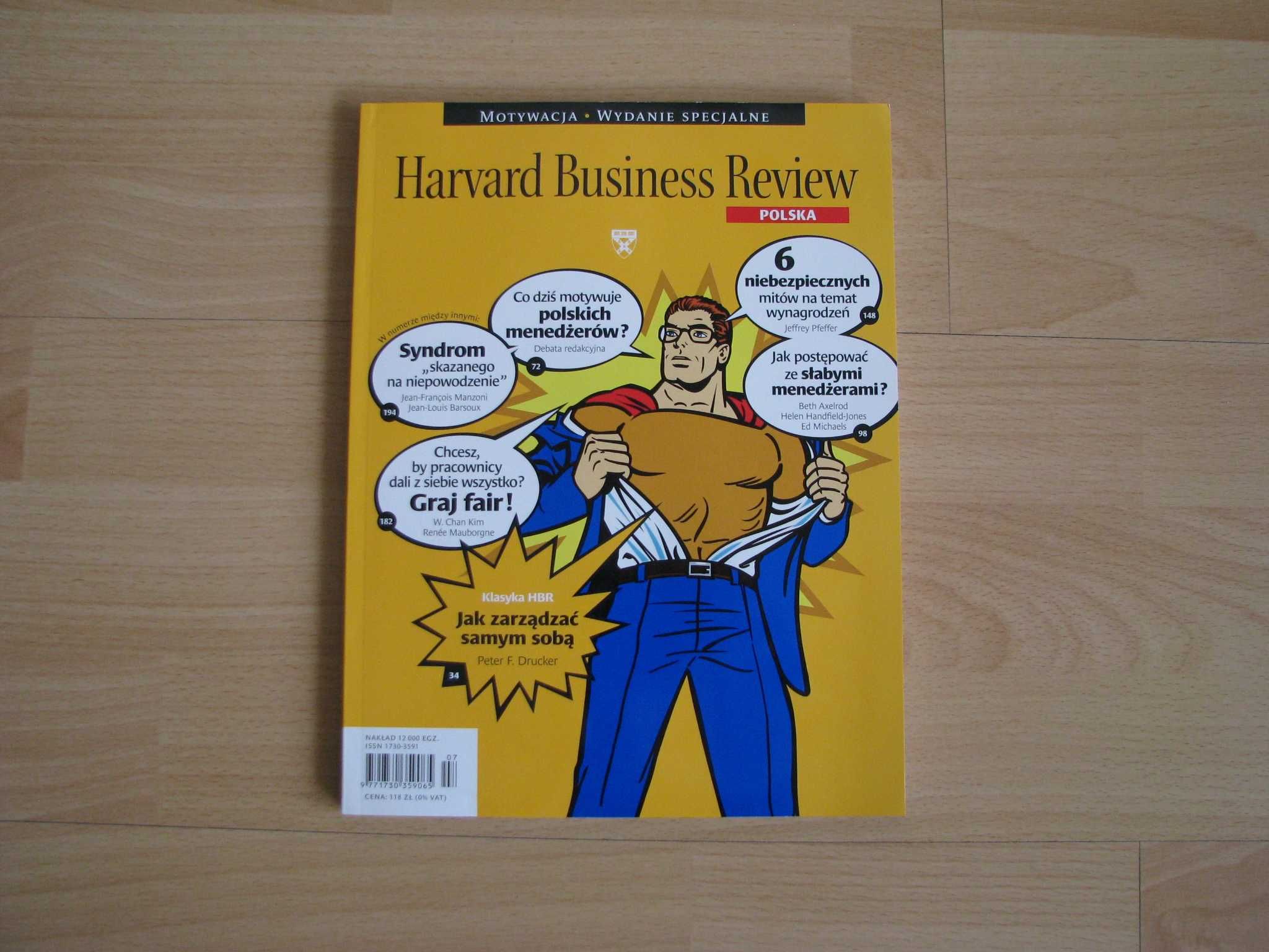 Harward Business Review – miesięcznik 2006, 2008, 2010/2011