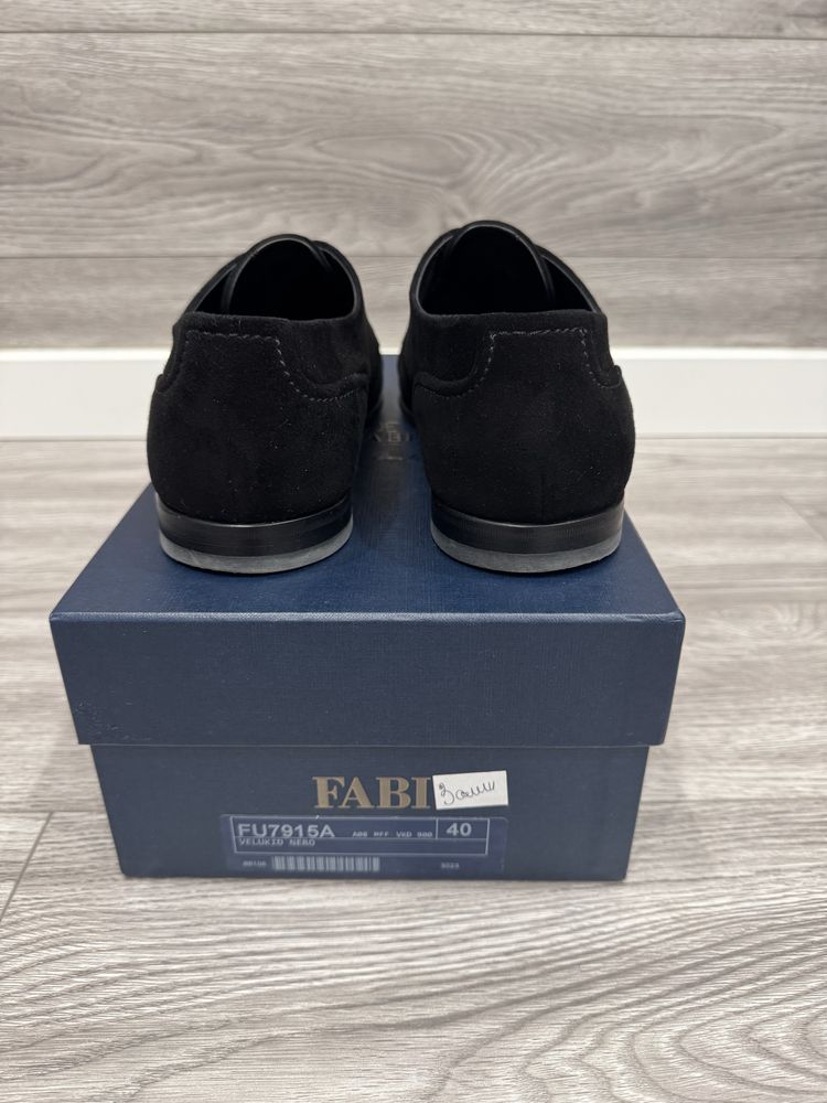 Туфли замшевые Fabi