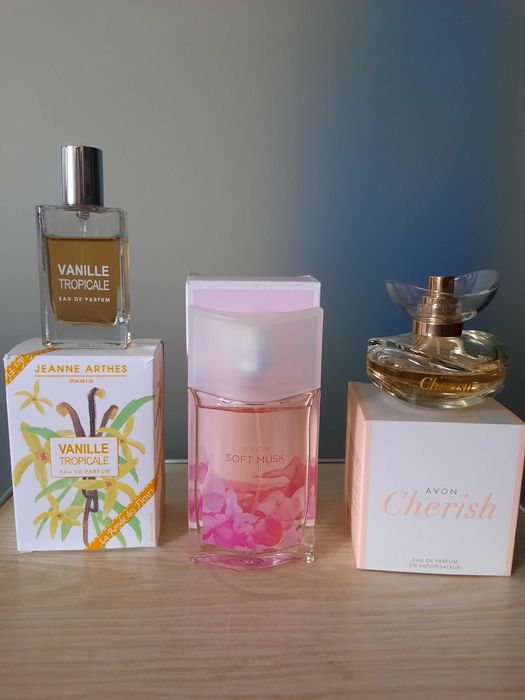 Oriflame, Hugo Boss, Arno Sorel, Avon, Gucci, Bi-Es, Lattafa, Farmasi