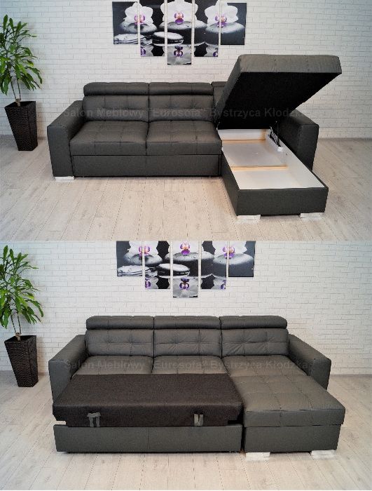 270x164 Narożnik ze skóry naturalnej 100%, rogówka sofa kanapa SKÓRA