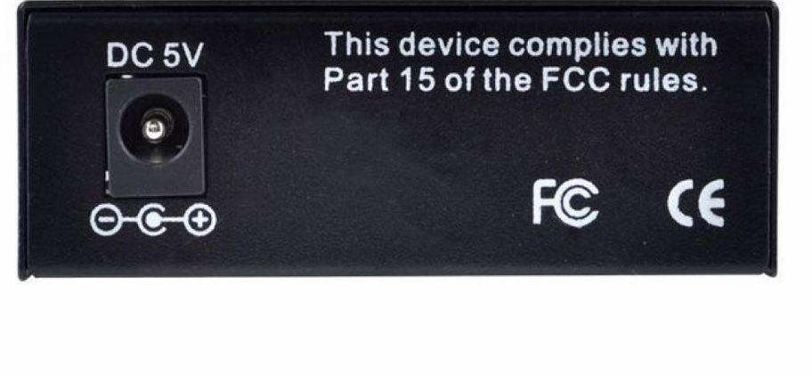 Медиаконвертер FoxGate EC-Q-1G-1SM-1310nm/1550nm-20