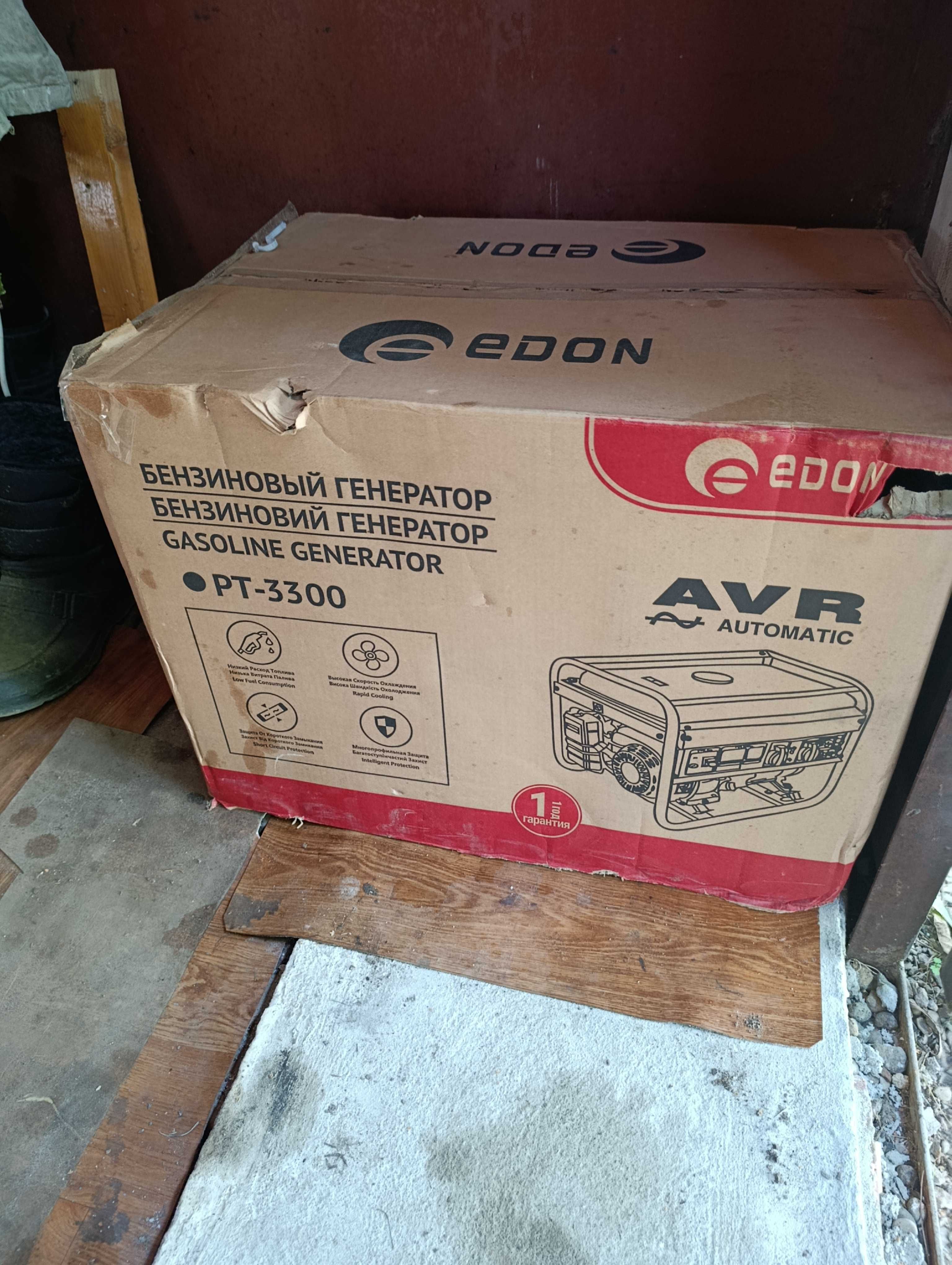 Бензиновий генератор EDON PT-3300