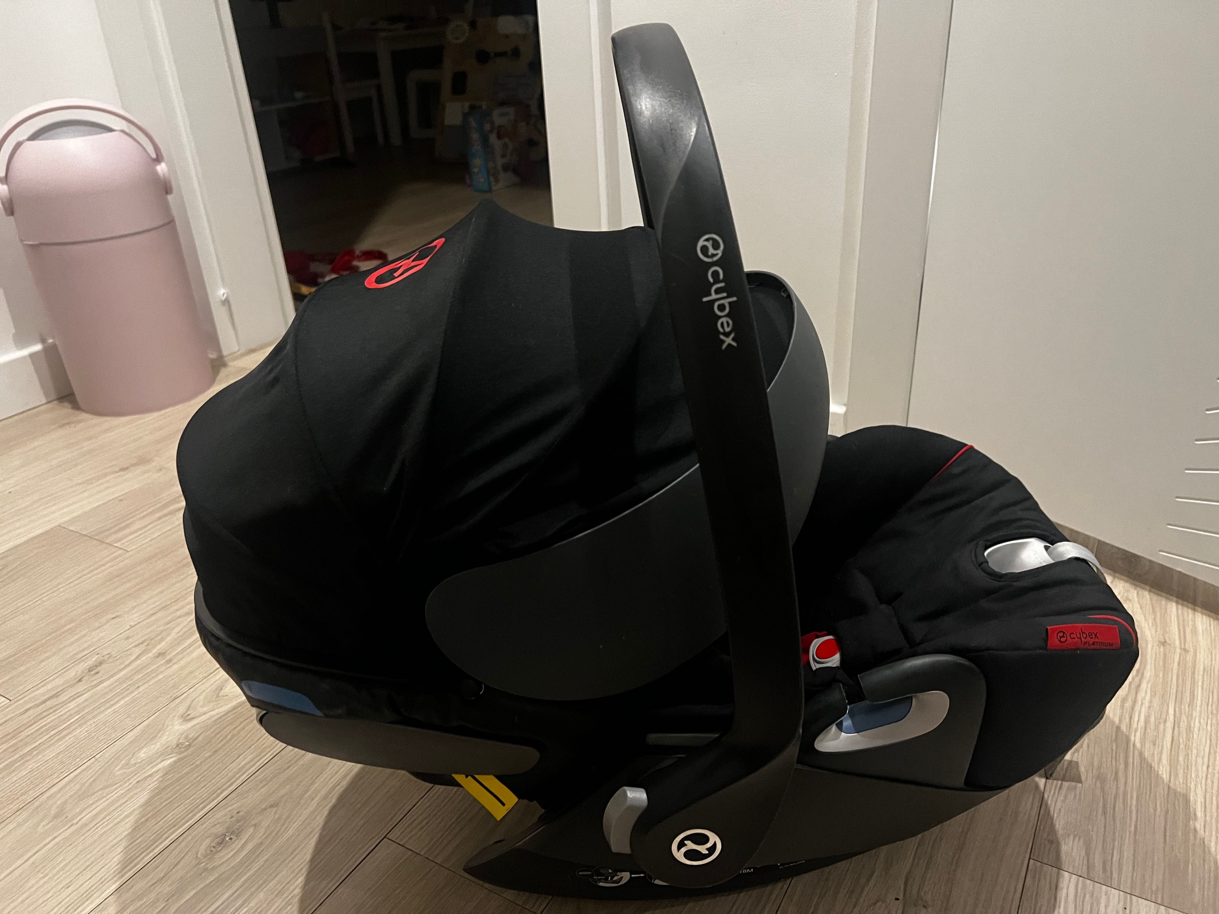 cybex cloud z i-size fotelik Ferrari