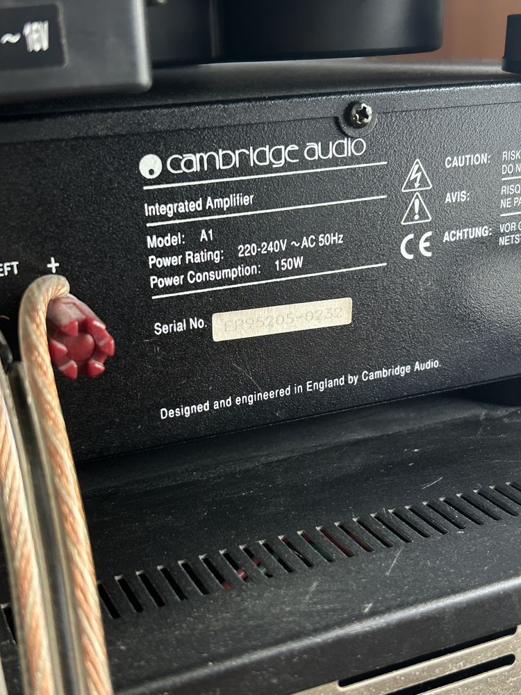 Cambridge Audio A1 ver. 1 - Integrated Amplifier WZMACNIACZ