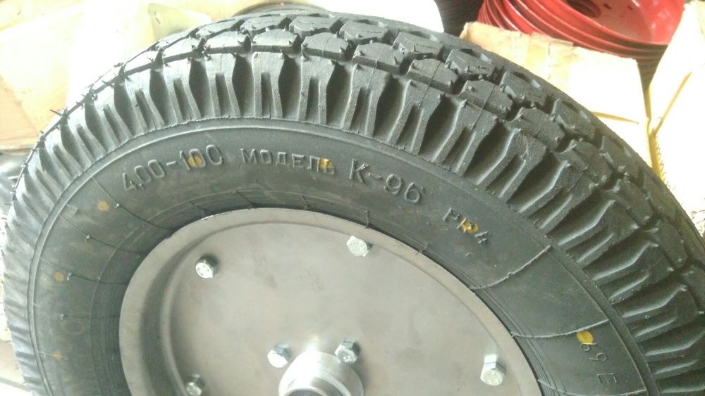 Колесо для будівельної тачки, размер 4.00-10