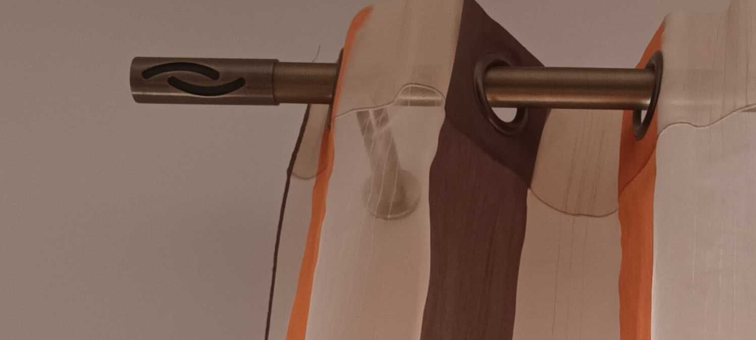 Varão de Latão Dourado escuro  -  2 Cortinados-  Conjunto ou Separado