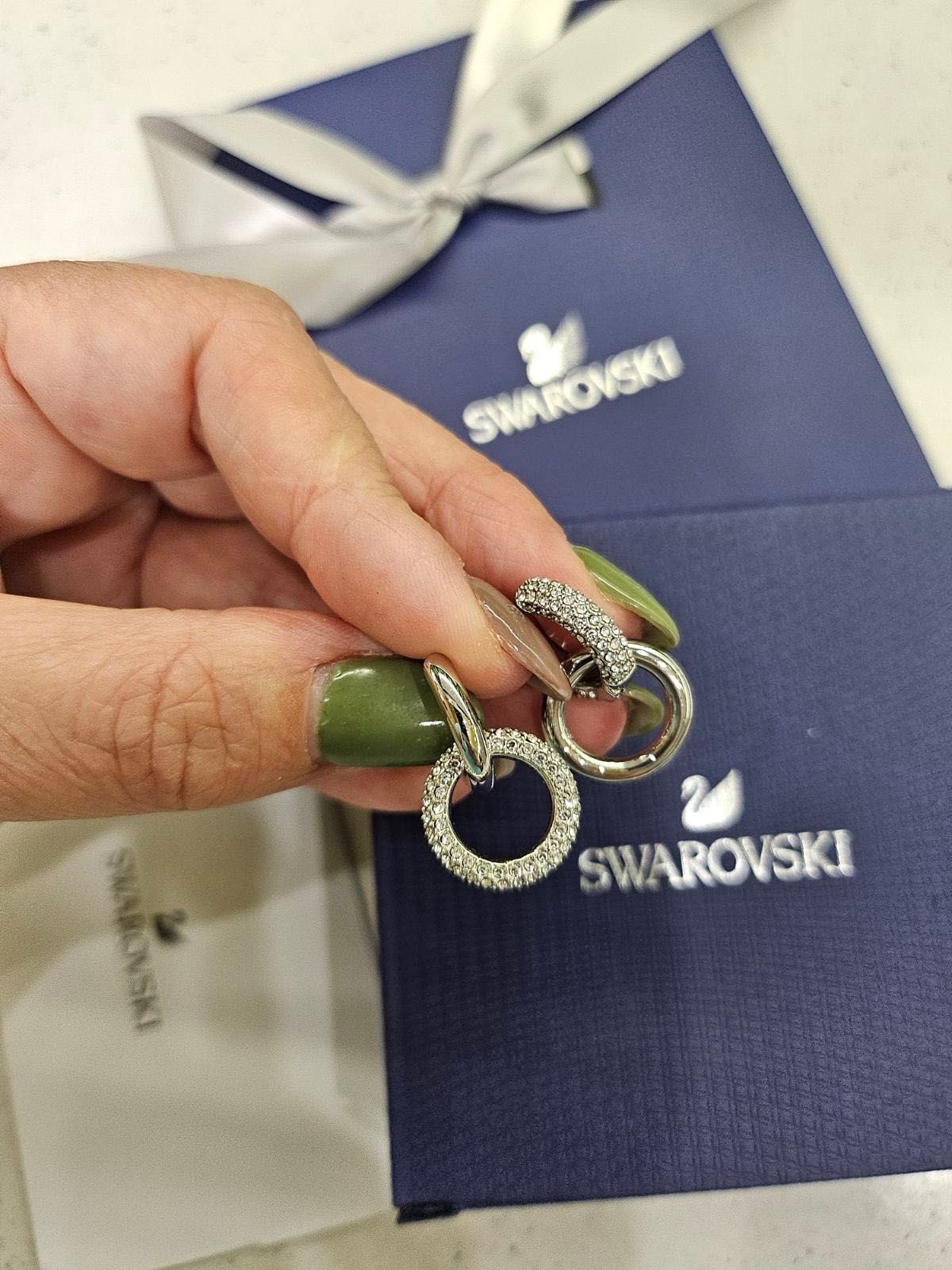 Сережки та кулон dextera swarovski