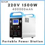 Зарядна станція  220V 1500W UPS портативная электростанция 400000mAh