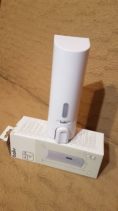 NOWY Dozownik do mydła / płynu do naczyń na ścianę. NOWOCZESNY