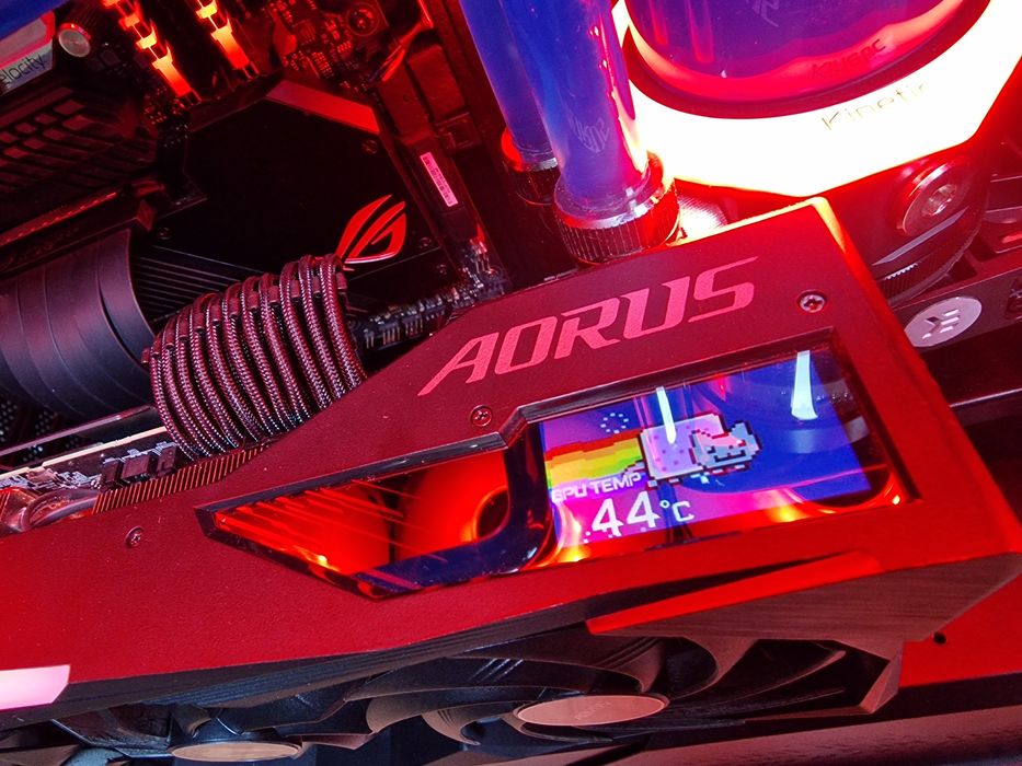 Aourus GeForce RTX 3070 Ti MASTER OC 8G