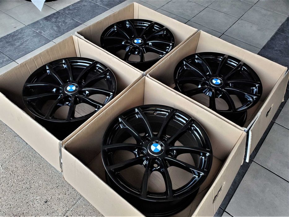 Alufelgi 16 5x120 Czarne BMW 1 3 E87 F20 F21 E46 E90 F30 F31 647#