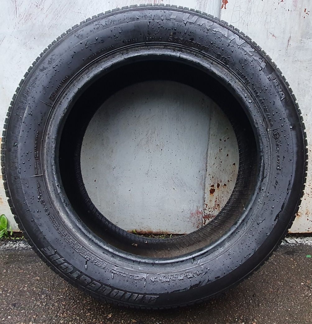 Шинa, Резина, Bridgestone Turanza, 205/55R16, лето, одиночка