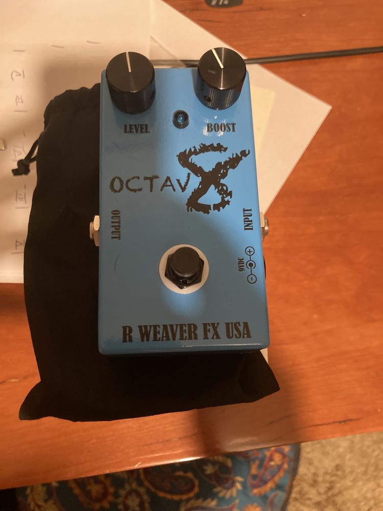 Weaver effects octav8 octavia fuzz hendrix