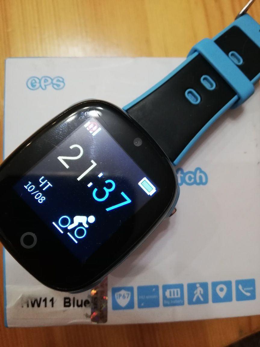 Детские часы-телефон HW11 с GPS и прослушкой