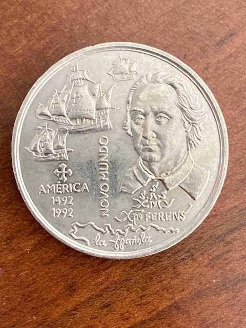 5 Moedas comemorativas 200 escudos (200$00) 1992 - América