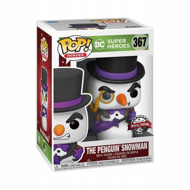 Figurka FUNKO POP! DC PINGWIN Penguin SNOWMAN 367 Nowa Poznań