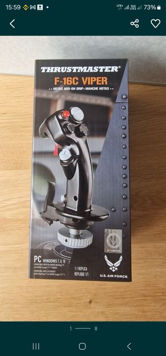 THRUSTMASTER Uchwyt joysticka F-16C Viper