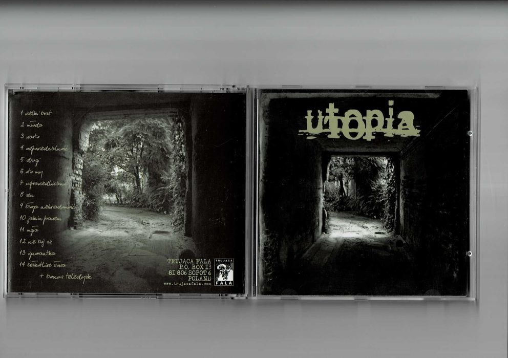 UTOPIA - Utopia CD 2006 Trująca Fala TF099 Punk Rock Olsztyn