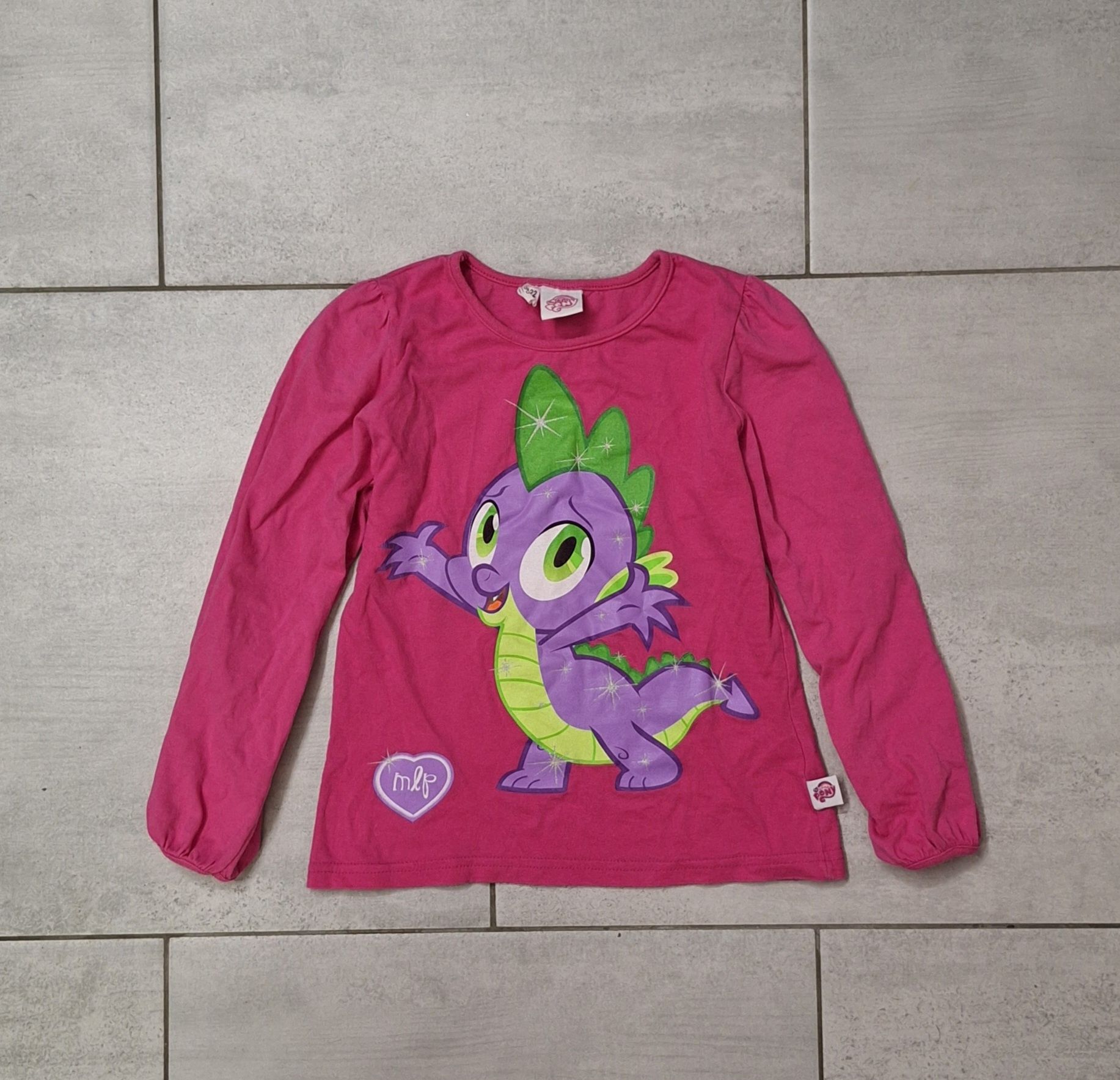 My Little Pony bluzka z dlugim rekawem r. 116/122 Spike Reserved