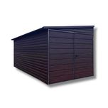 Garaż Blaszany Blaszak drewnopodobny 3x5, 4x5, 5x5 spad na bok PREMIUM