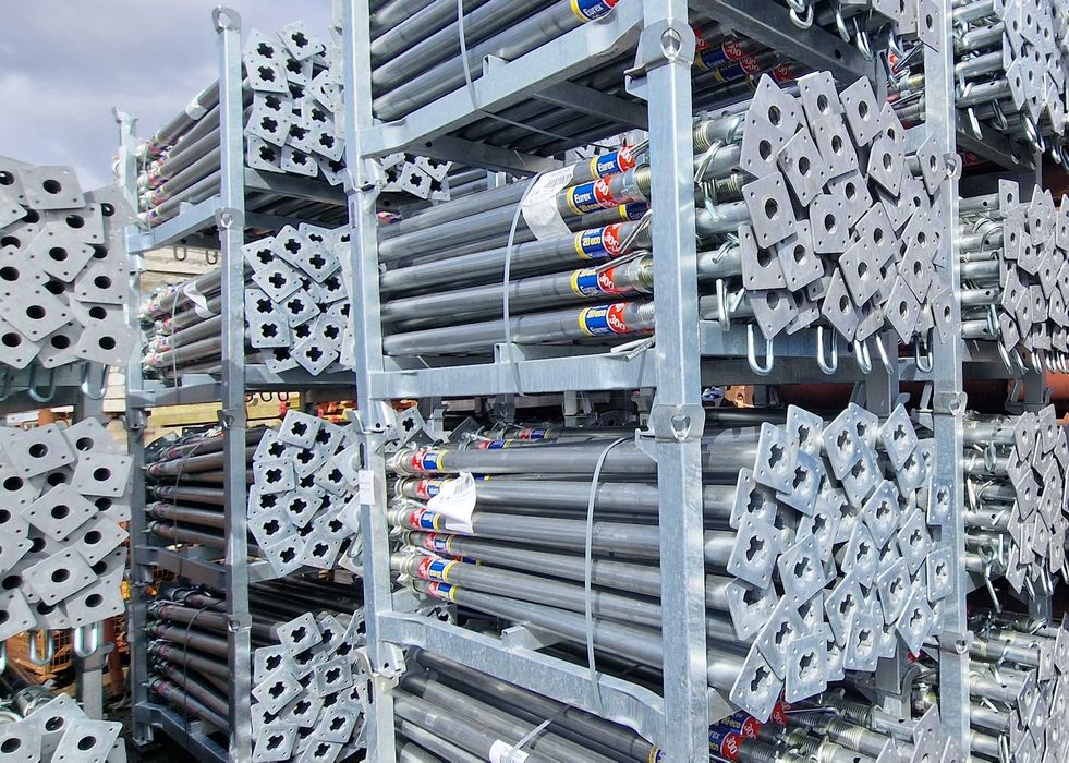 Dźwigar H20 Belki Deski Stemple Podpory Sztyce Głowice Trójnóg Sklejki