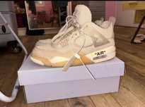 Jordan 4 Sail Off-White