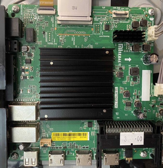 Peça Xiaomi L50M7-Q2EU PW.A168W2.988 TD.MT9612.795 CV500U2-T01 Testada