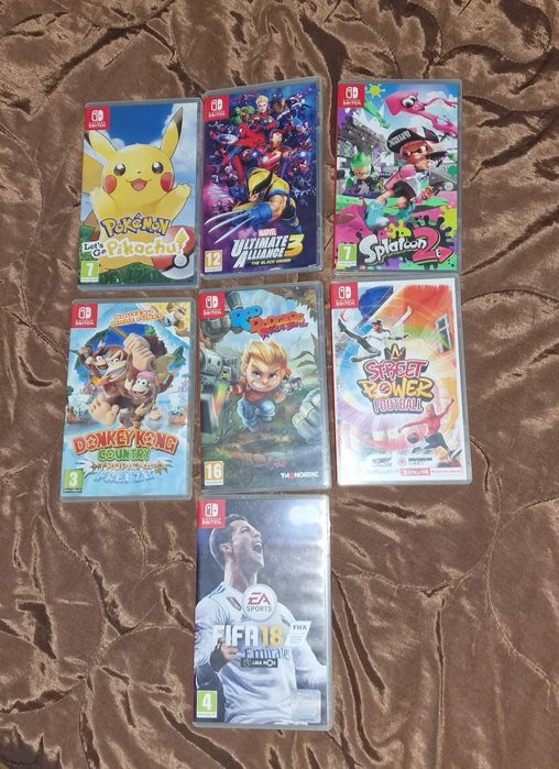 Jogos Nintendo switch vários