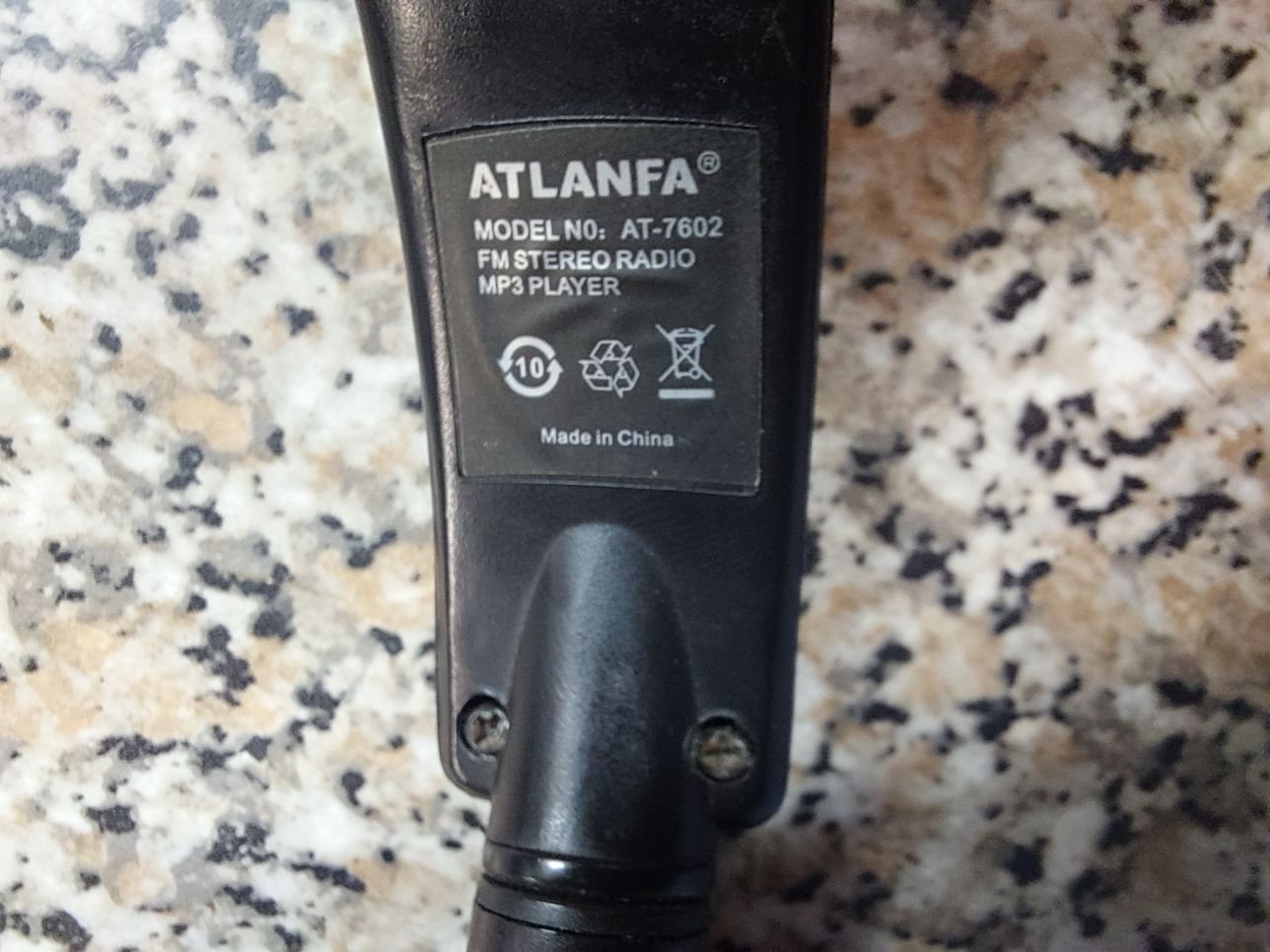 Наушники Atlanfa FM Stereo, MP-3