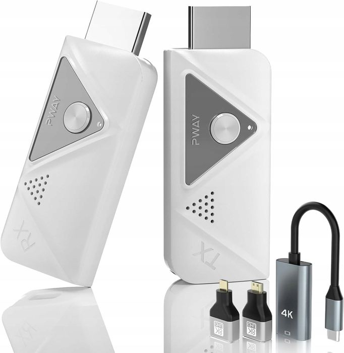 Bezprzewodowy transmiter i odbiornik HDMI  Full HD audio adapter