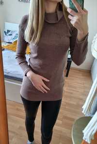 Długi sweter M/L