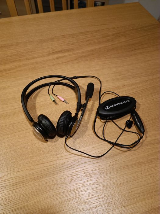 Auscultadores headset com mic Sennheiser PC130