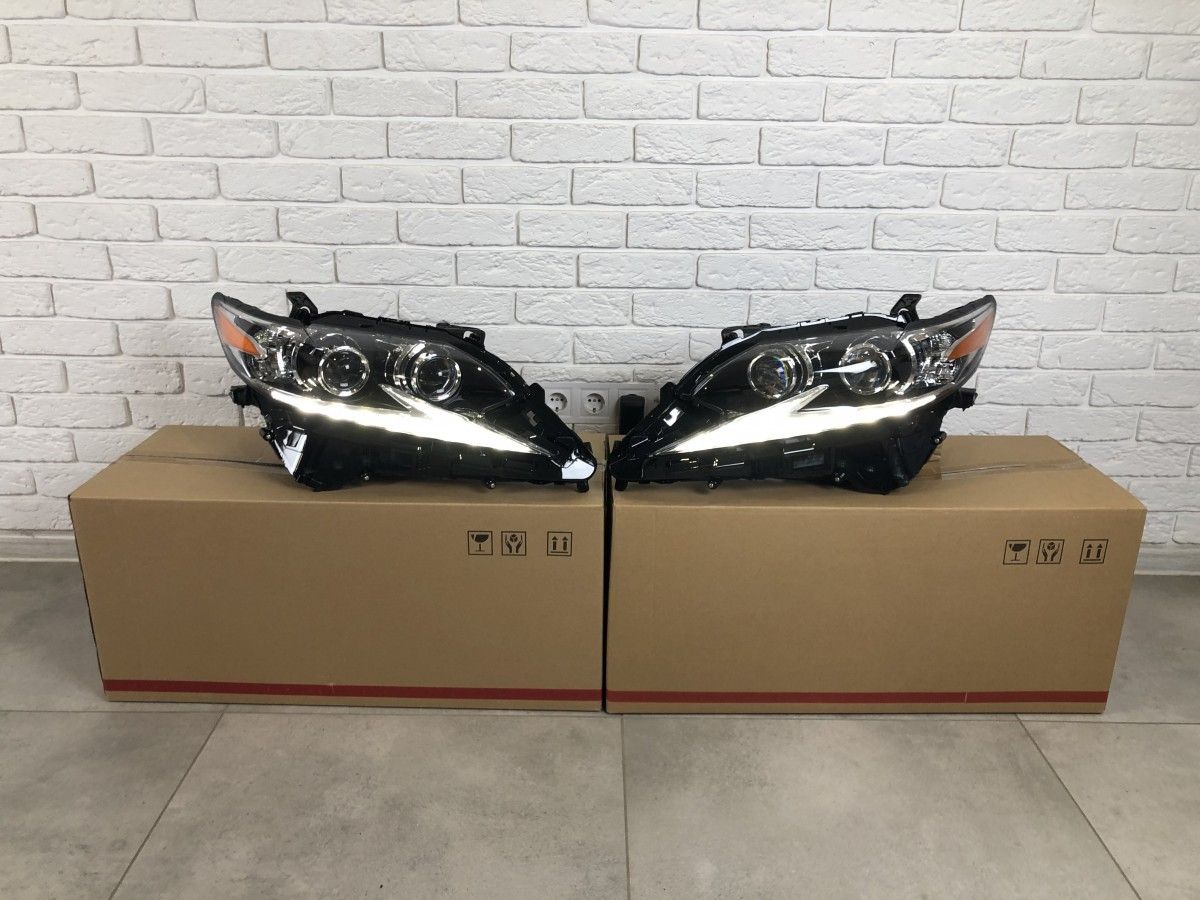 Фары Full Led с двумя линзами Lexus ES рестайлинг 2015-2018